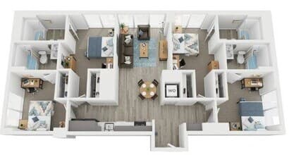 D2 Private floor plan
