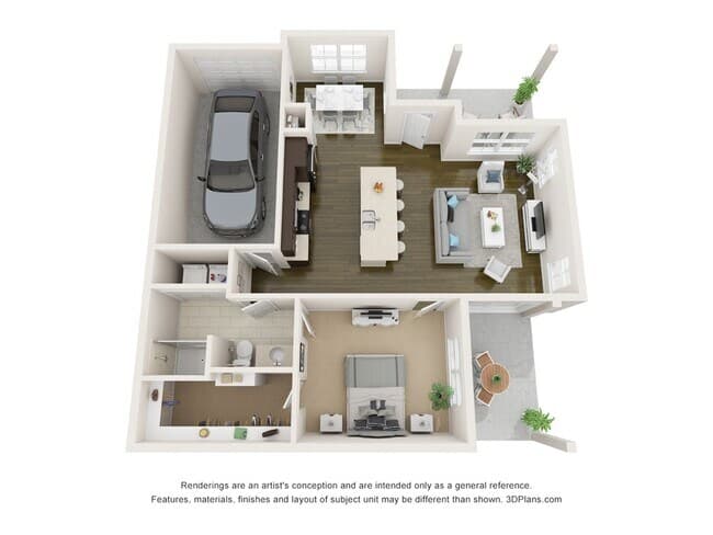 Unit 25001 floor plan