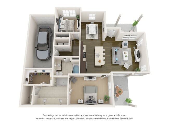 Unit 21004 floor plan