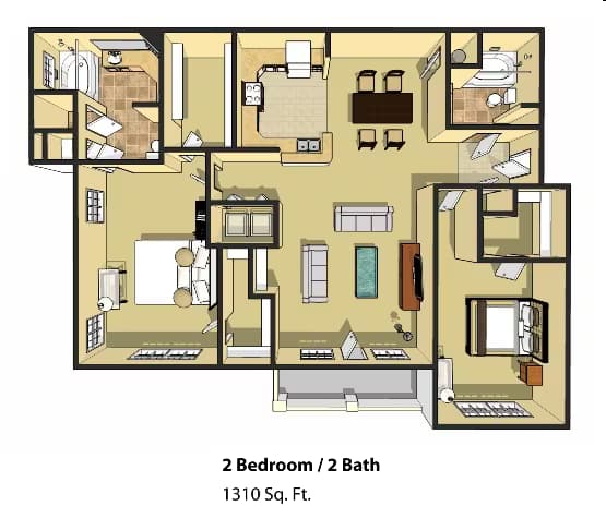 B3 -Aspen 7105 floor plan