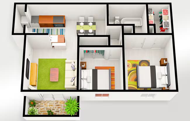 Unit 2017 floor plan