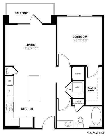 A1 6321 floor plan