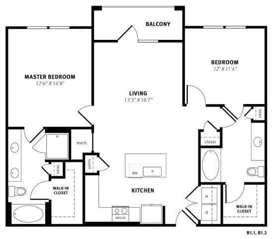 B1 6128 floor plan