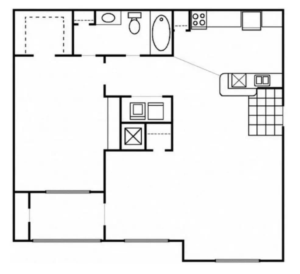 Unit 1121 1121 floor plan