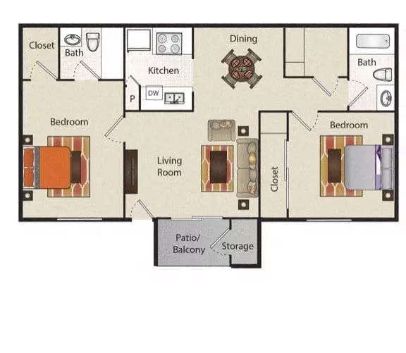 B3 2008 floor plan