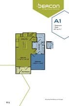 A1a 2207 floor plan