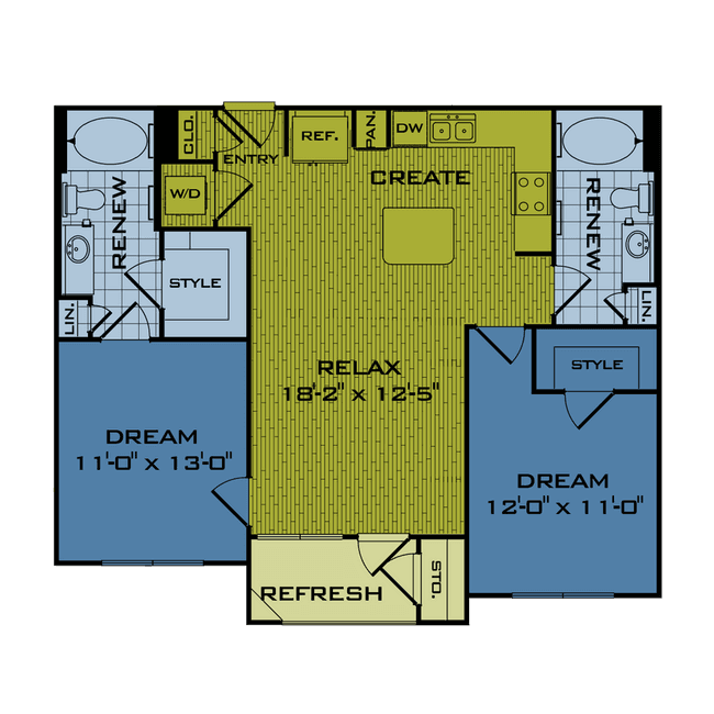 B1 2126 floor plan