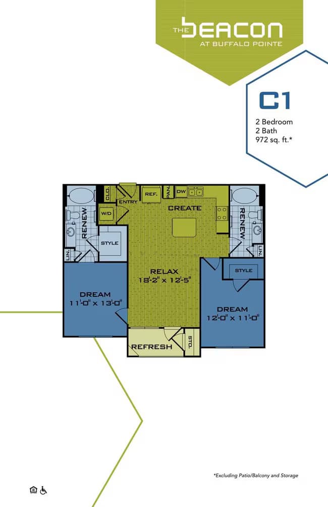 B1a 1106 floor plan