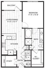 A10 1420 floor plan