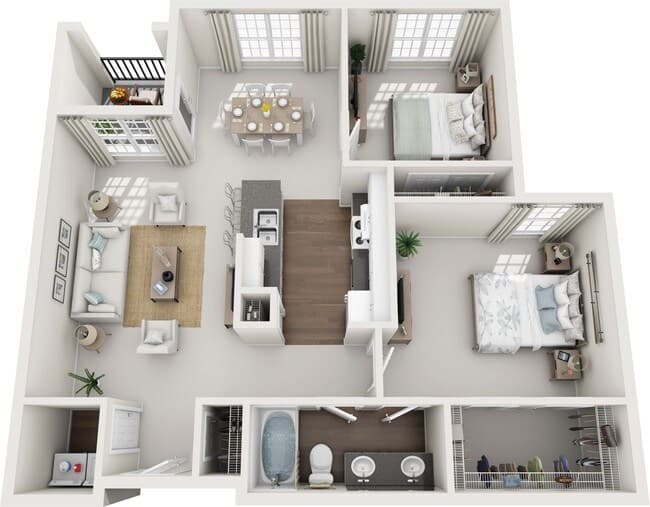 Unit 5303 floor plan