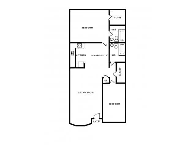 F B408 floor plan