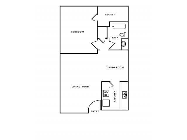 C A313 floor plan