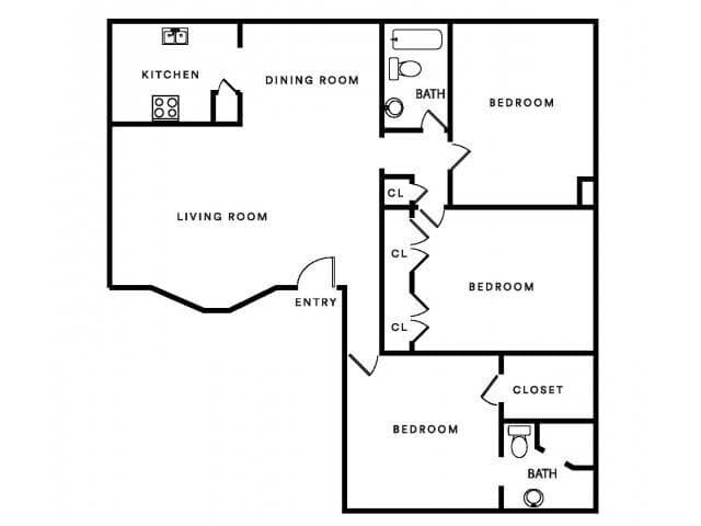 G B1310 floor plan