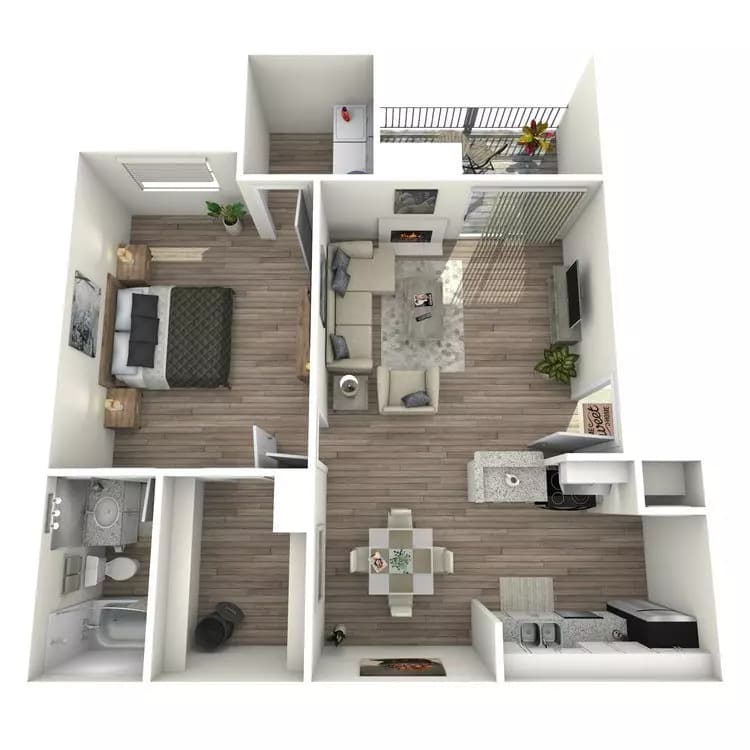 Agean A203 floor plan