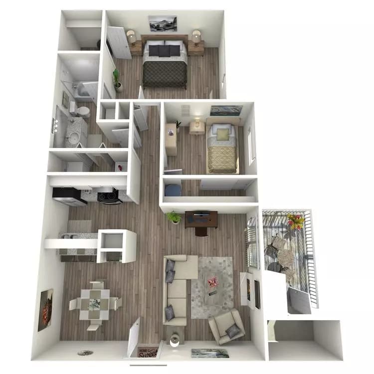 Caspian G301 floor plan