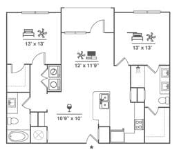 B1 1308 floor plan