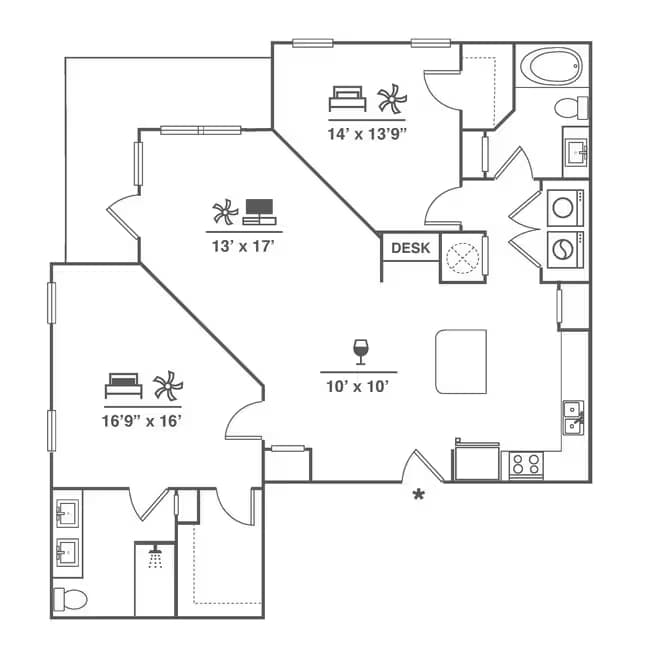 B6 4115 floor plan