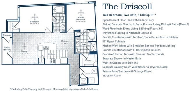 The Driscoll 310 floor plan