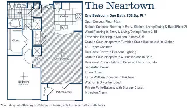 The Neartown 339 floor plan