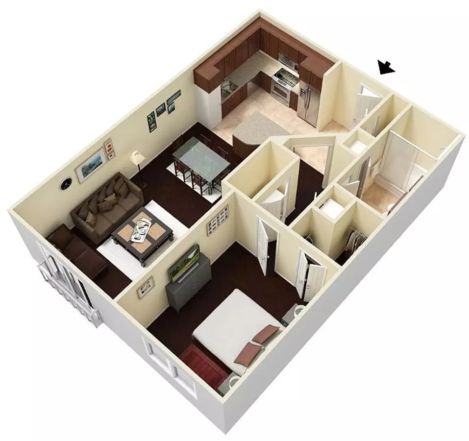 Inwood I Midrise 01-P140 floor plan