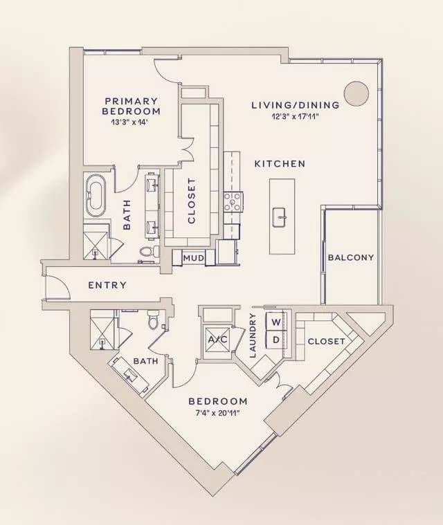 B2 Brava-2607 floor plan