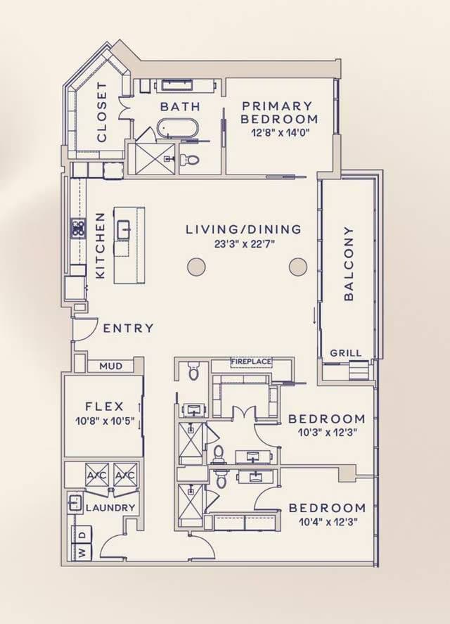PH4 Brava-4503 floor plan