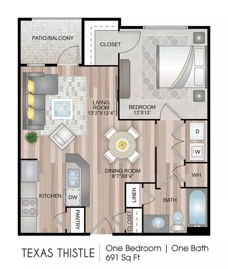 Texas Thistle – Premium Upgrade floor plan