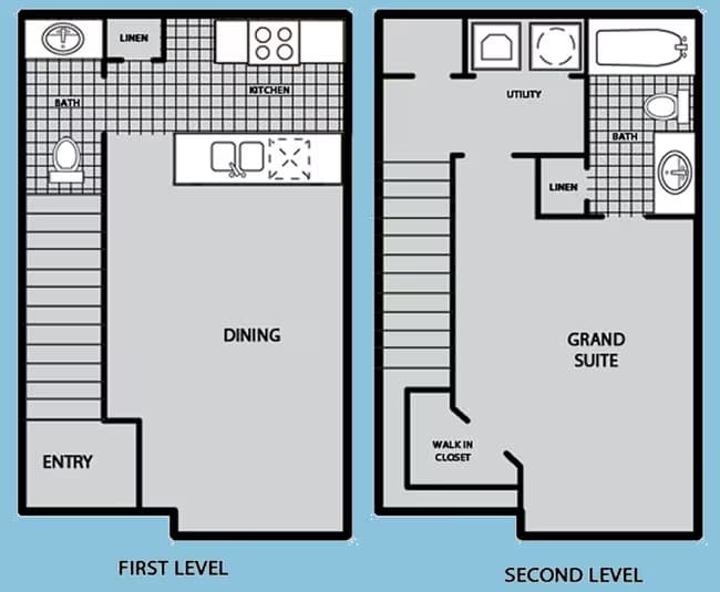 Unit 1411 floor plan