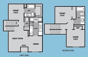 3x2.5 TH-C1 1301 floor plan