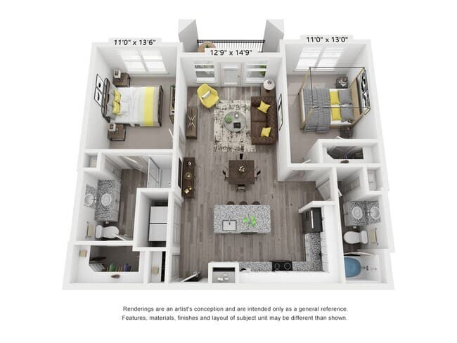C1 1431 floor plan