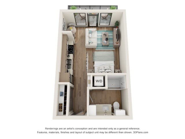 Knox-A1.1 427 floor plan