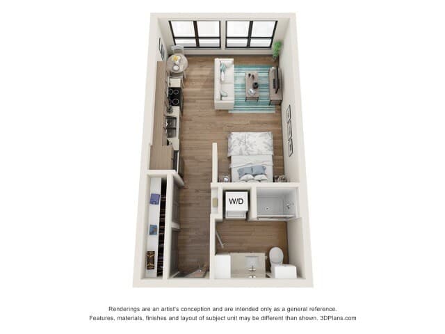 Unit 209 floor plan