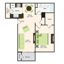 A.1 516 floor plan