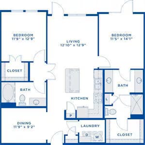 B3 4325 floor plan
