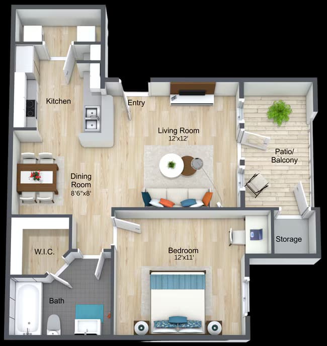 Brazos 636 floor plan