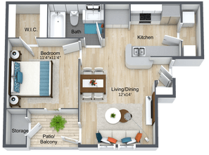 Cado 825 floor plan