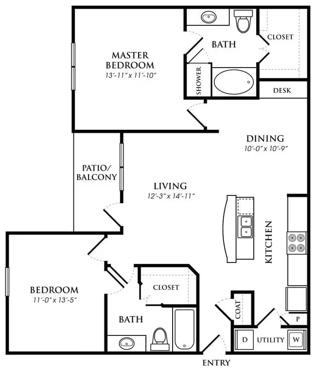 The Chesterfield 0636 floor plan