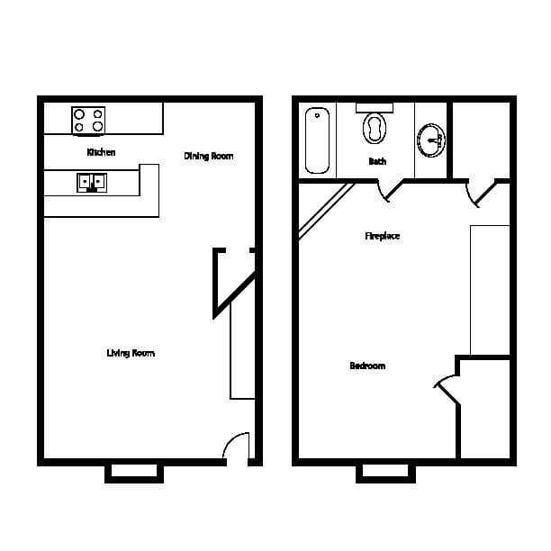 B 116 floor plan