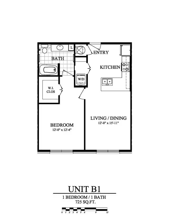 A1 2108 floor plan