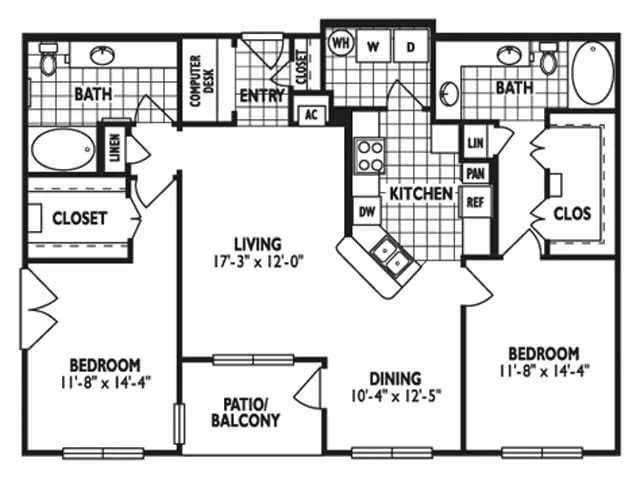 B3 1030 floor plan