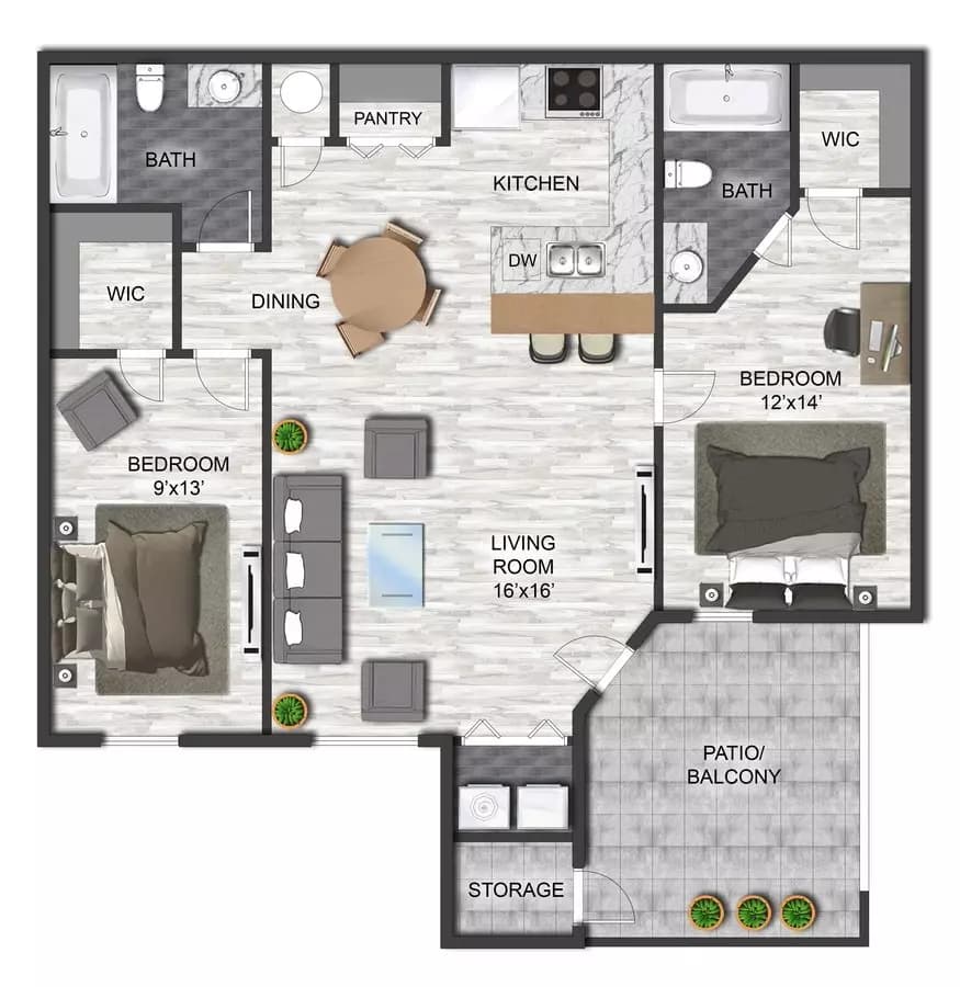 B2 0323 floor plan