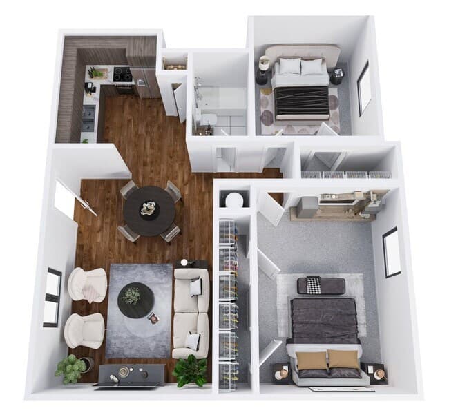 Unit 050 floor plan