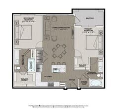 Bordeaux floor plan