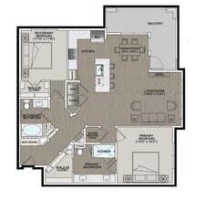 Noir floor plan