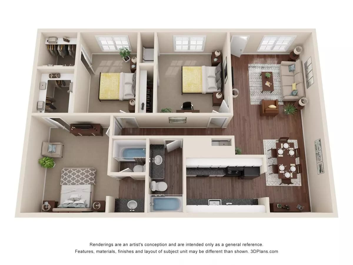 C1 1408 floor plan