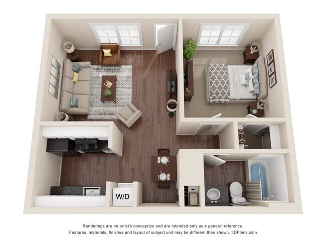 A1 0404 floor plan