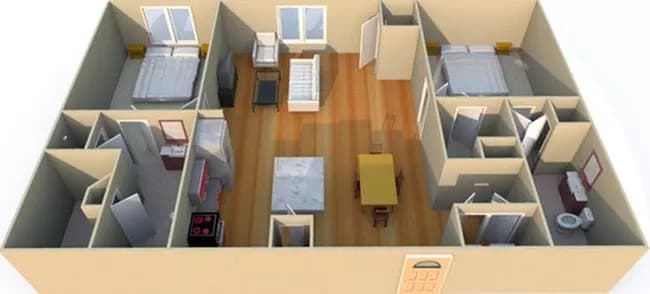 West Point Loft 01-175 floor plan