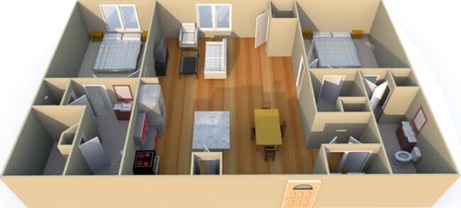 West Point Loft 01-364 floor plan