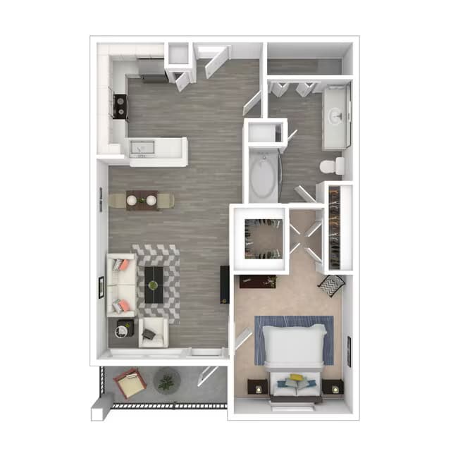 Unit 125 floor plan