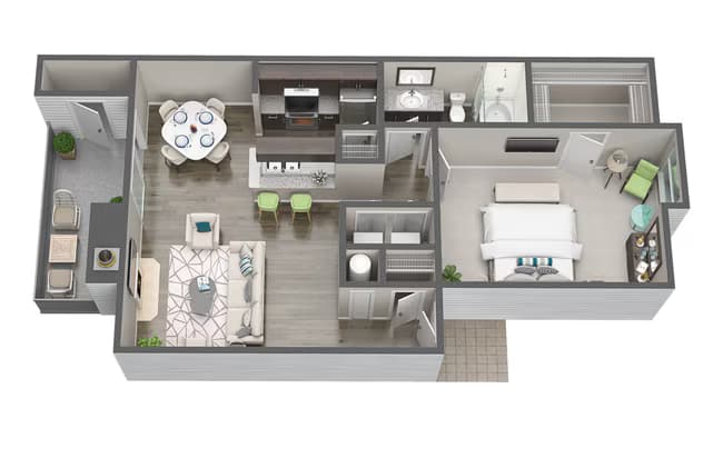 A 2101 floor plan
